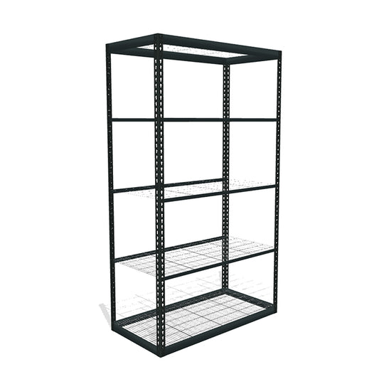 Boltless Shelving with Wire Decking - 450 lb. Capacity Per Shelf