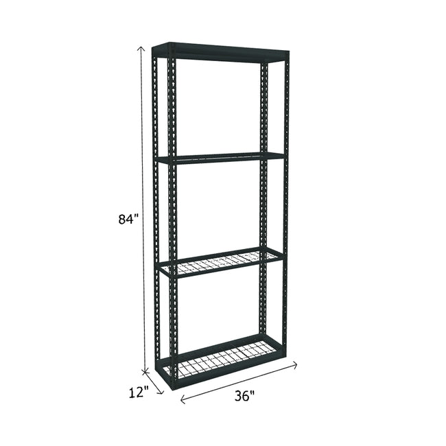 600 lb. Capacity Per Shelf