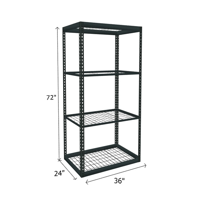 600 lb. Capacity Per Shelf