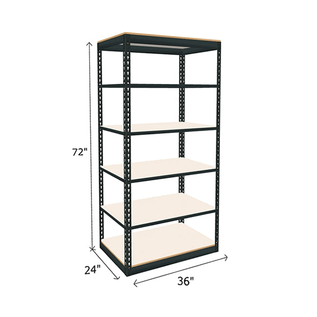 600 lb. Capacity Per Shelf