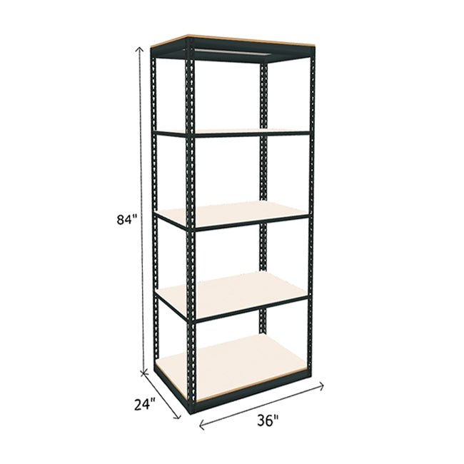 600 lb. Capacity Per Shelf