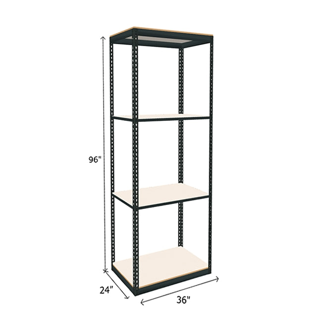 600 lb. Capacity Per Shelf