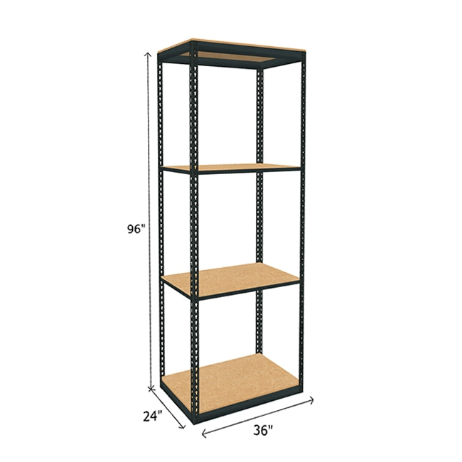 600 lb. Capacity Per Shelf