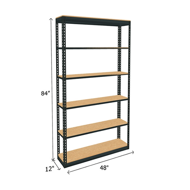 600 lb. Capacity Per Shelf