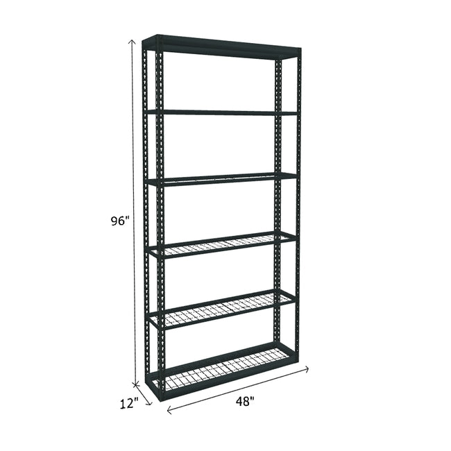 600 lb. Capacity Per Shelf