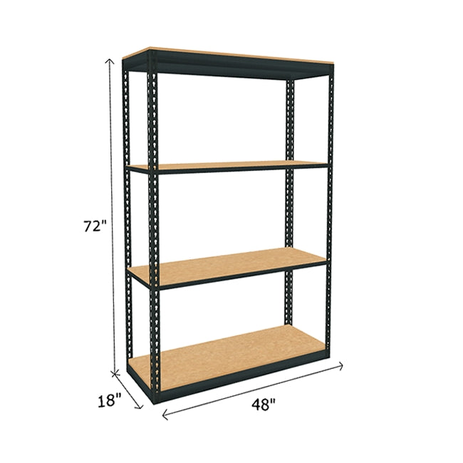 600 lb. Capacity Per Shelf