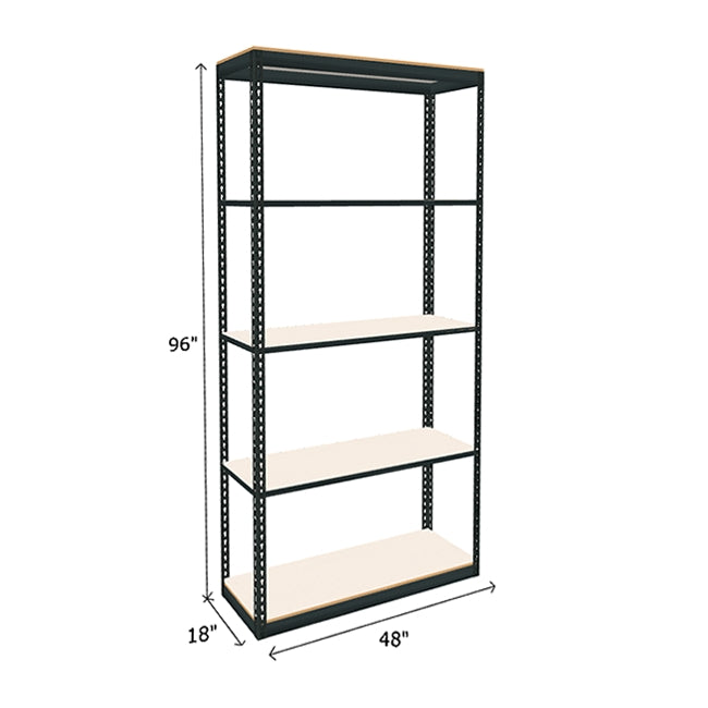 600 lb. Capacity Per Shelf