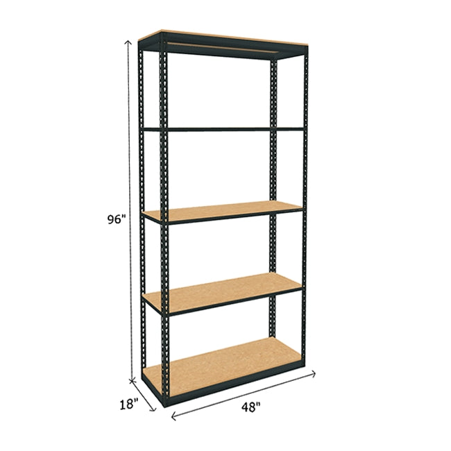 600 lb. Capacity Per Shelf