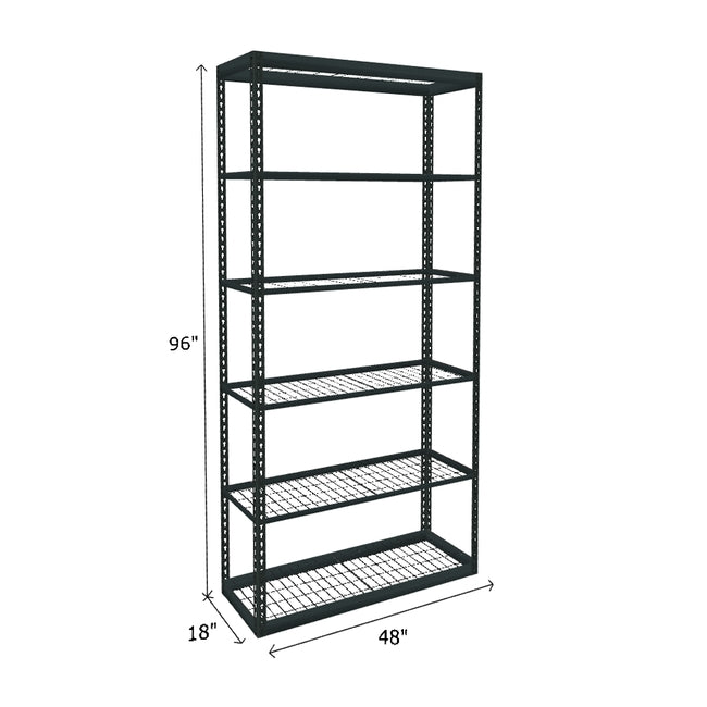 600 lb. Capacity Per Shelf