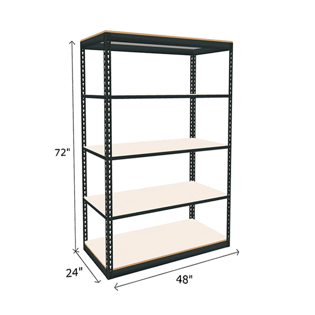 600 lb. Capacity Per Shelf