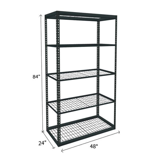 600 lb. Capacity Per Shelf