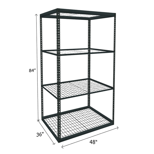 600 lb. Capacity Per Shelf