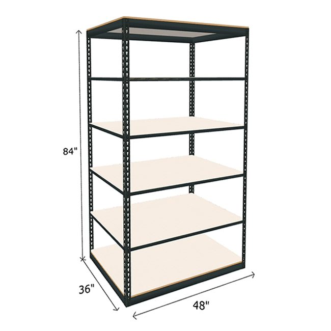 450 lb. Capacity Per Shelf