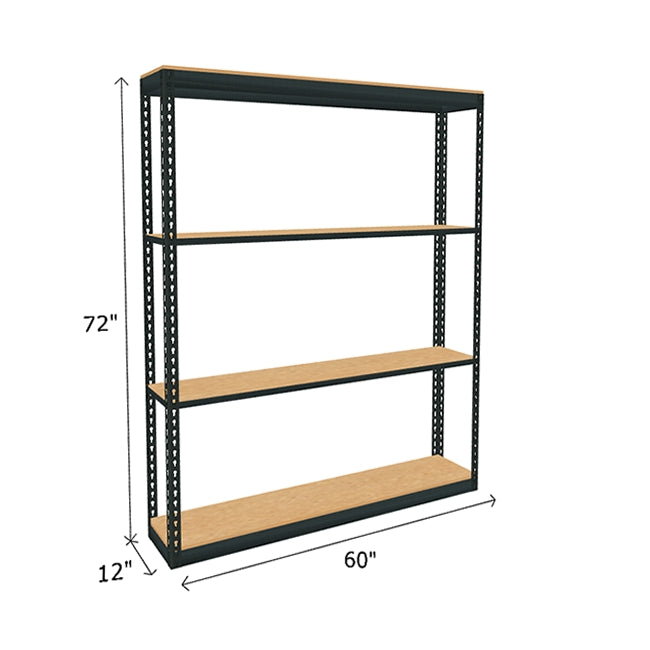 600 lb. Capacity Per Shelf