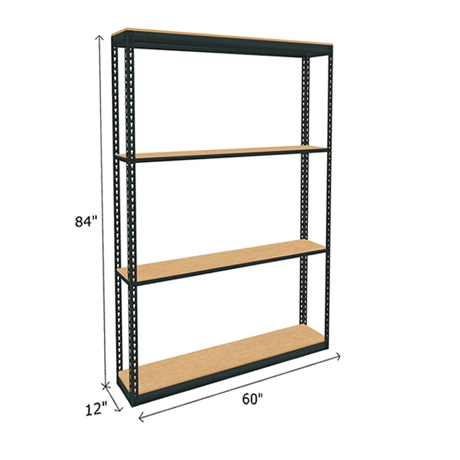 600 lb. Capacity Per Shelf