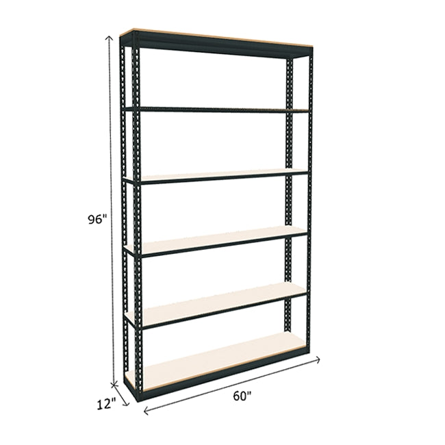 600 lb. Capacity Per Shelf