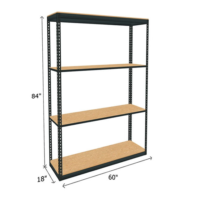 450 lb. Capacity Per Shelf