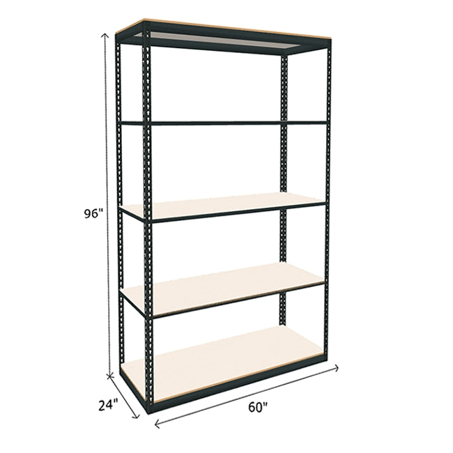 600 lb. Capacity Per Shelf