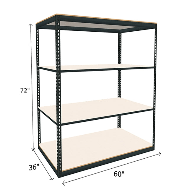 450 lb. Capacity Per Shelf