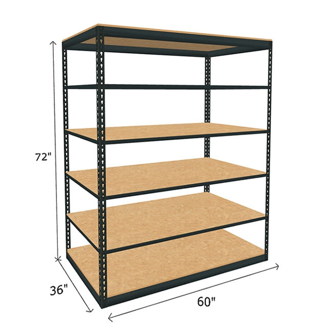 450 lb. Capacity Per Shelf