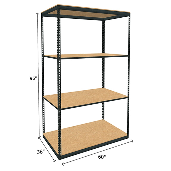 450 lb. Capacity Per Shelf