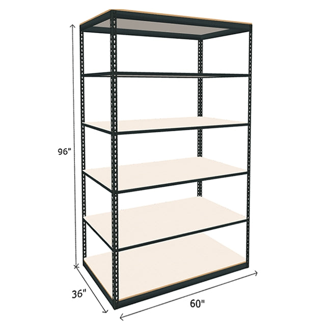 450 lb. Capacity Per Shelf