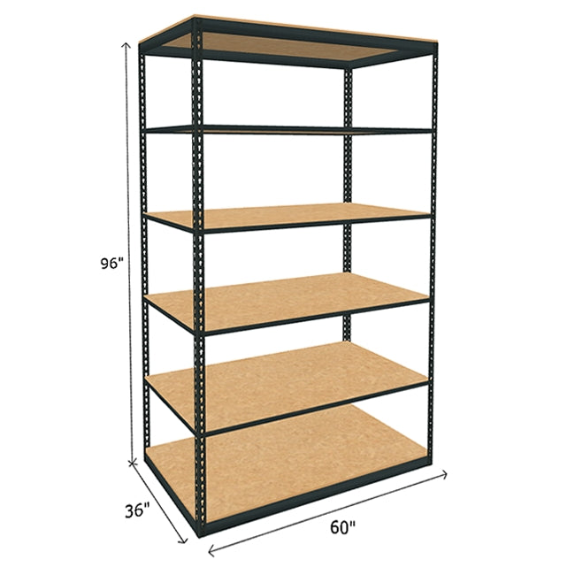 450 lb. Capacity Per Shelf