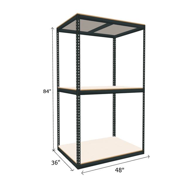 1000 lb. Capacity Per Shelf