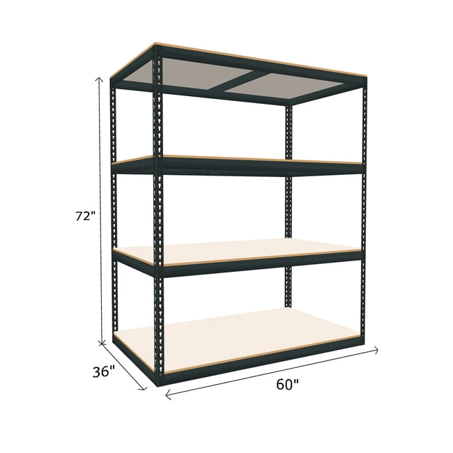 1000 lb. Capacity Per Shelf