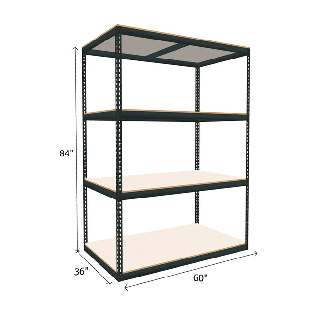 1000 lb. Capacity Per Shelf