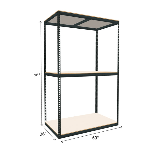 1000 lb. Capacity Per Shelf