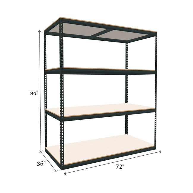 1000 lb. Capacity Per Shelf