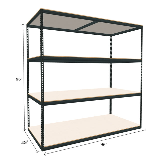 1000 lb. Capacity Per Shelf