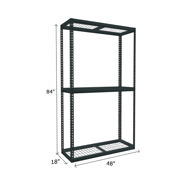 1000 lb. Capacity Per Shelf