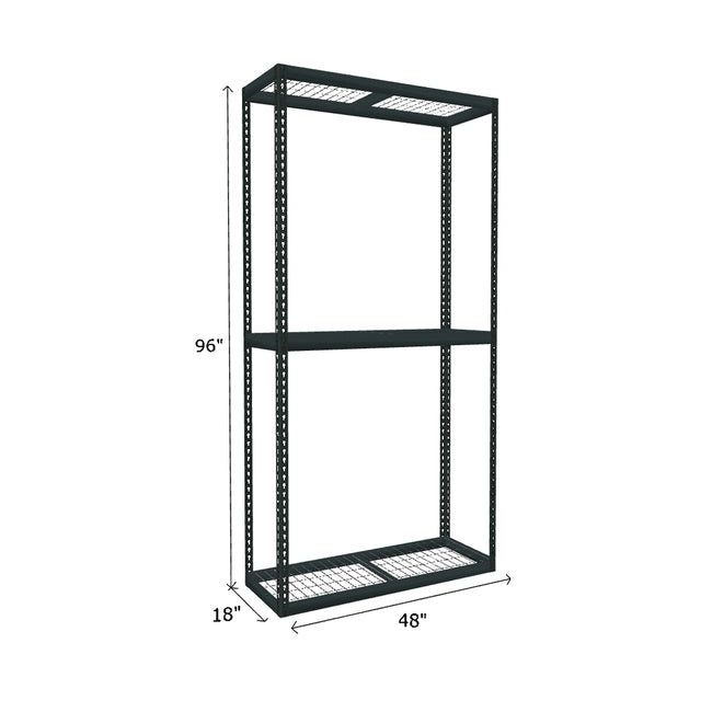 1000 lb. Capacity Per Shelf