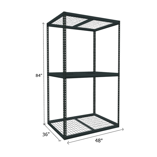 1000 lb. Capacity Per Shelf