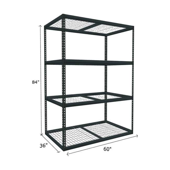 1000 lb. Capacity Per Shelf