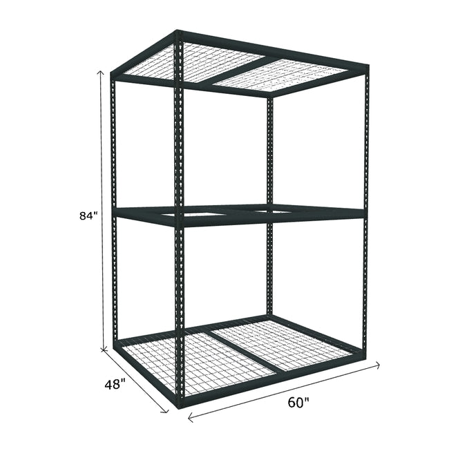 1000 lb. Capacity Per Shelf