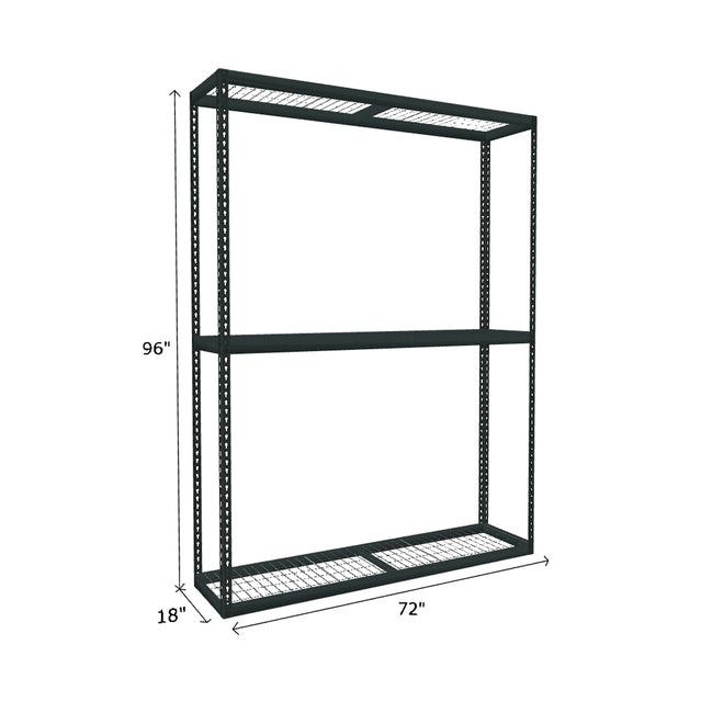 1000 lb. Capacity Per Shelf