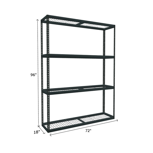 1000 lb. Capacity Per Shelf