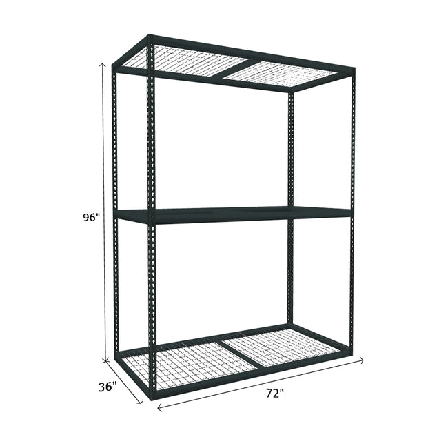 1000 lb. Capacity Per Shelf