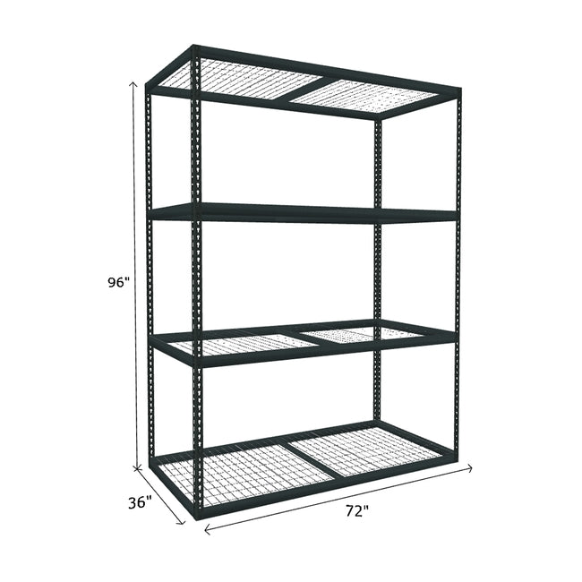 1000 lb. Capacity Per Shelf