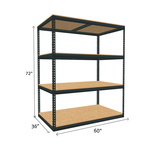 1000 lb. Capacity Per Shelf