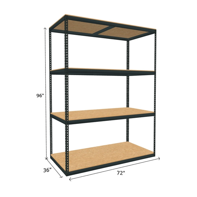 1000 lb. Capacity Per Shelf