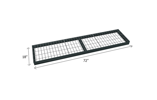 Bulk Shelving Extra Shelf 1500 lb. Capacity - Wire Mesh Decking