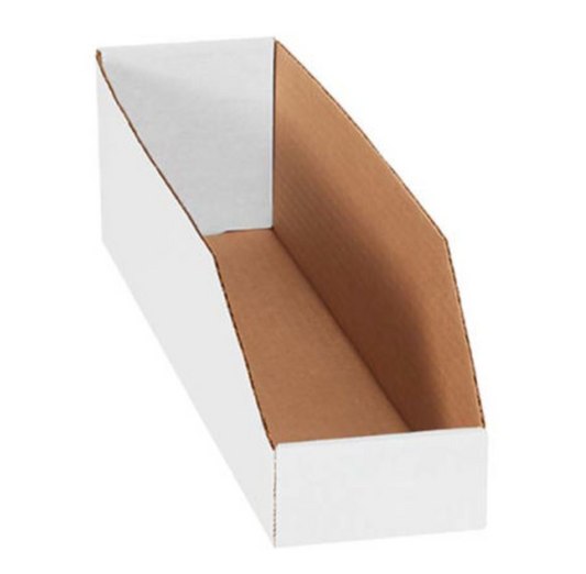 Contenedores de piezas de cartón corrugado