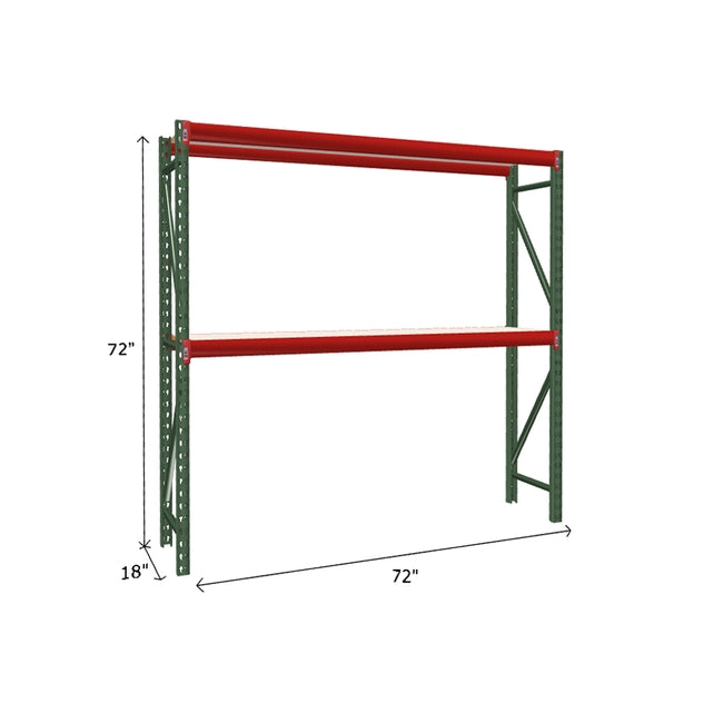 Starter Unit with White Laminated Board Decking