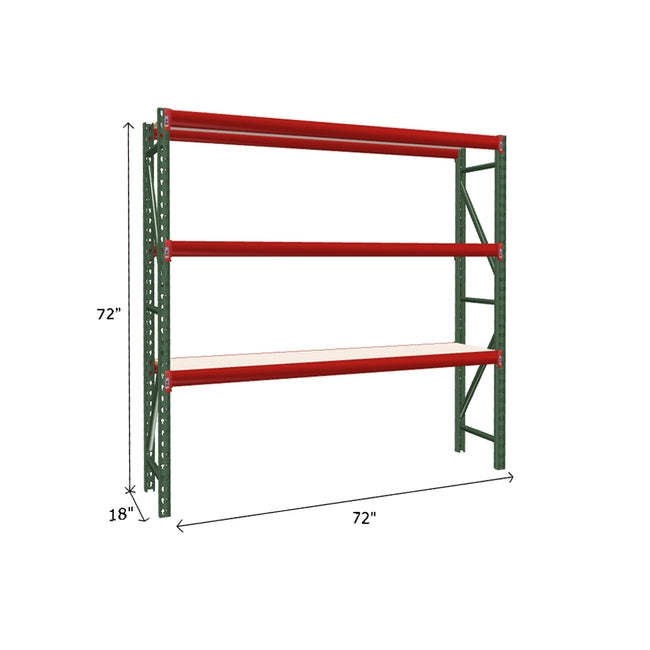 Starter Unit with White Laminated Board Decking