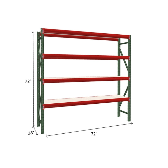 Starter Unit with White Laminated Board Decking