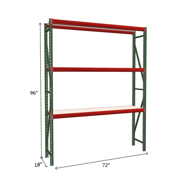 Starter Unit with White Laminated Board Decking